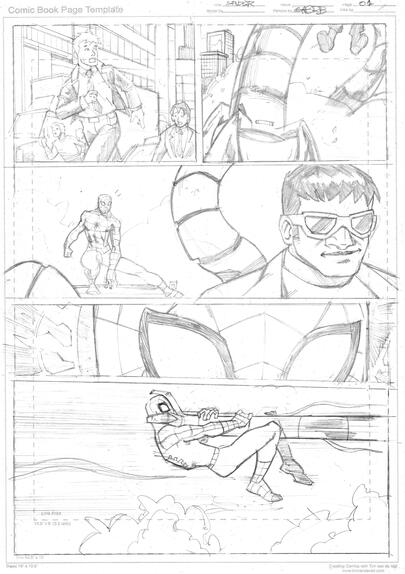 Spiderman vs Dr. Octupus page 01- Sample -2026