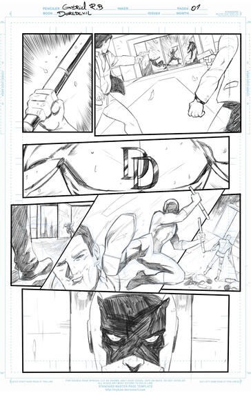 Daredevil Page 01• Sample • 2024